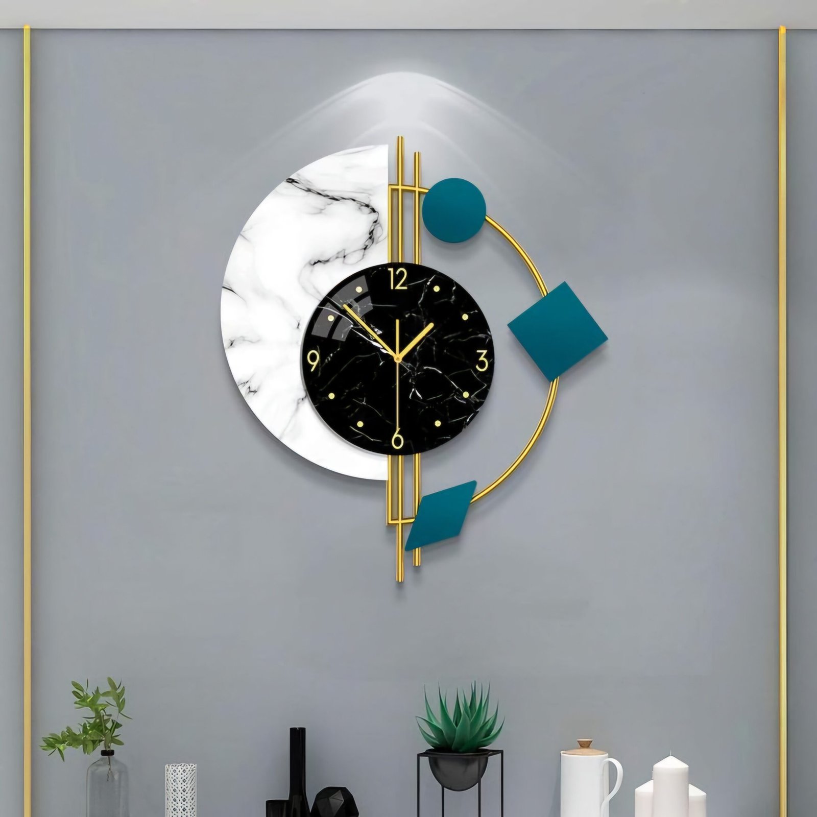 Nova Eclipse Designer Wall Clock