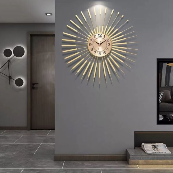 Nova Burst Designer Wall Clock