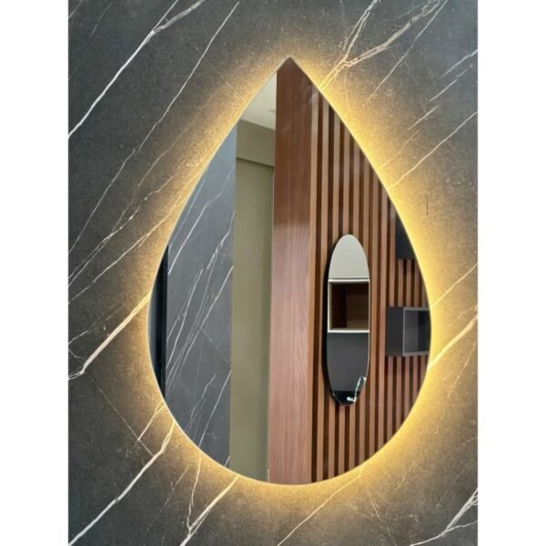 Beautiful Drop Shape Led Mirror