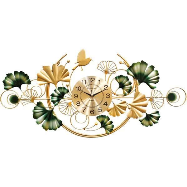 BIG LEAF WALL CLOCK
