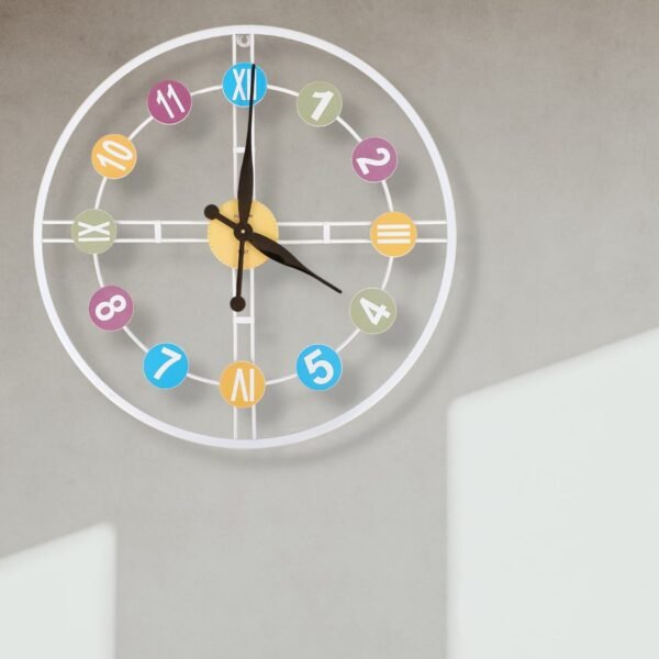 Rainbow Classic Wall Clock
