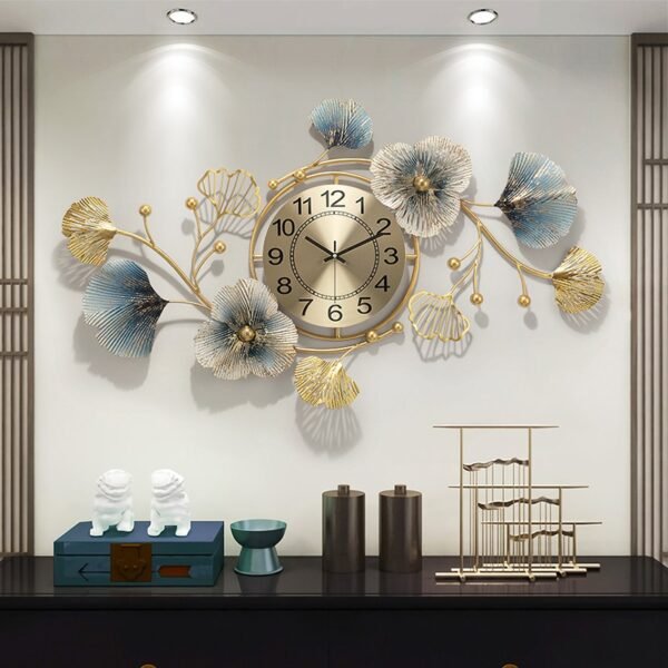 Blossom Symphony Designer Wall Clock - Image 2