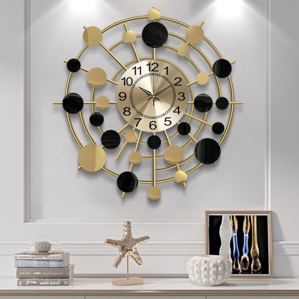 Metal Galaxy Wall Clock