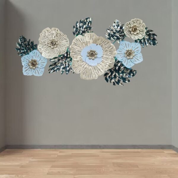 Metal Floral Wall Art
