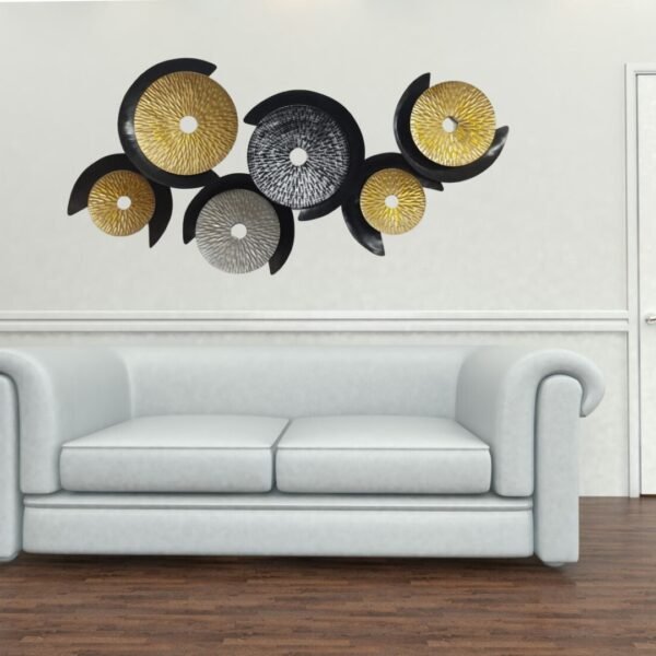 Modern Platted Wall Sculpture