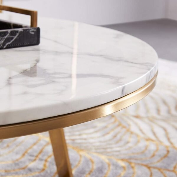 Luna Marble Nesting Coffee Table