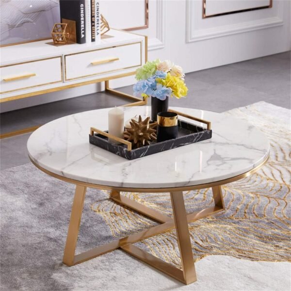 Luna Marble Nesting Coffee Table