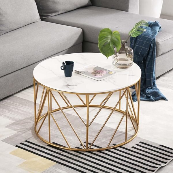 Verona Luxe Round Coffee Table