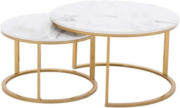 Verona Marble Nesting Tables