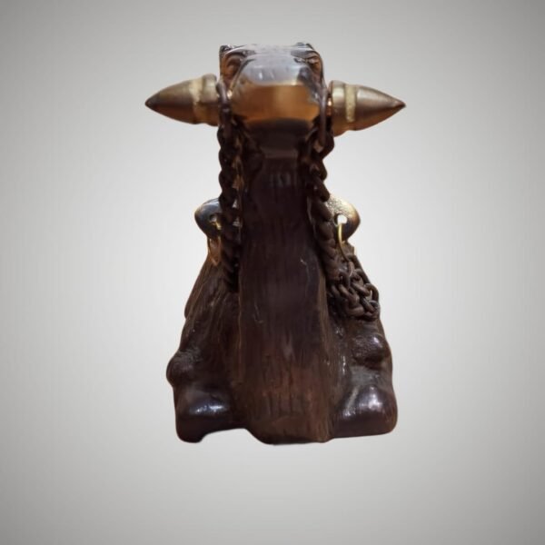 Brass Sitting Camel Figurine – Traditional Rajasthani Accent - Image 3