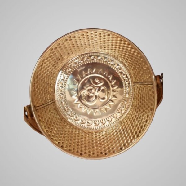 Premium Hammered Basket with Om Design - Image 2