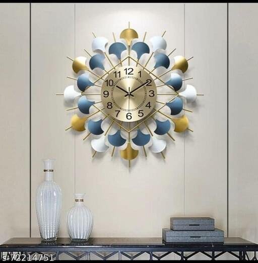 Aurora Petal Luxe Wall Clock